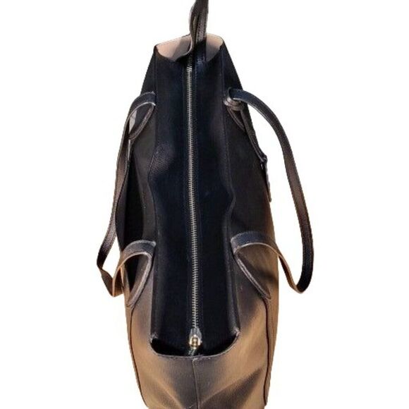 Kate Spade New York S338 Shoulder Bag Black Leather Designer Workwear - Picture 6 of 8